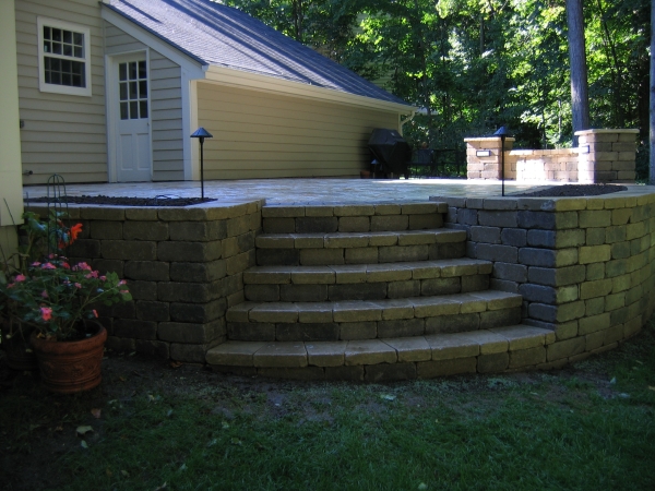 Flagstone Stair and Patio Design Mequon